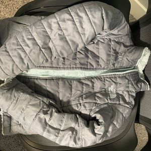 Xs girls north face winter coat - reversible